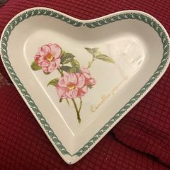 Heart Shaped Porcelain Dish