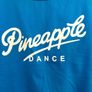 Women's Turquoise Pineapple Studio Top Image 2