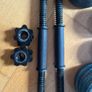 2x 10kg dumbbells Image 3