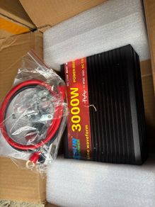 3000w Pure Sine Wave Power Inverter Voltage transformer DC12V to AC 220V Converter+2 LED Display