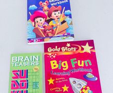 Practice workbooks for kids
