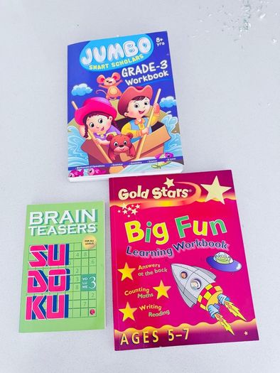 Practice workbooks for kids