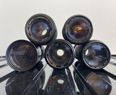 5x Olimpus OM mount lenses
