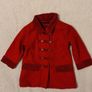 Mothercare Red Wool occasion Coat Image 2