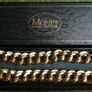Stunning Vintage Monet Chunky Textured Double Curb Chain Link Necklace -  Boxed Image 2
