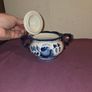 Vintage USSR hand painted Sugar Bowl Image 4