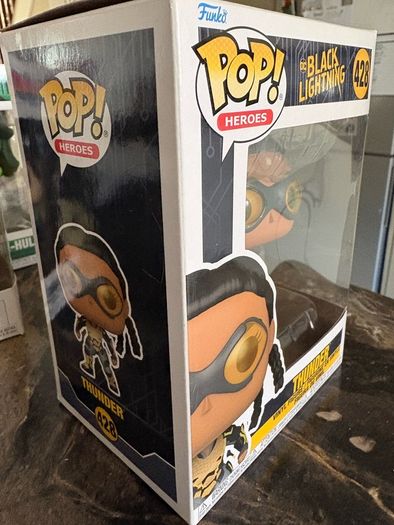 Funko Pop / Heroes vinyl figure of the character Thunder (428) from the DC Comics series Black Lightning