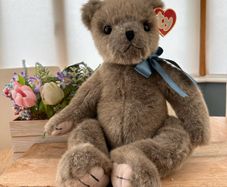 TY Cinnamon soft toy bear