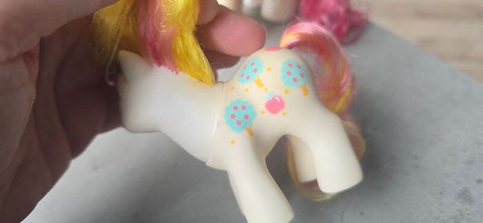 Apple Delight Family Loving Families  Daddy Mammy Sister Daughter HK Hong Kong Version MLP G1 My Little Pony