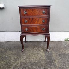 Reproduction antique three-drawer chest