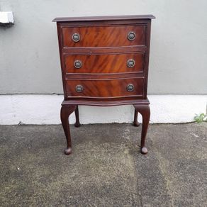 Reproduction antique three-drawer chest