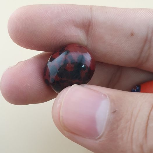Vintage Venetian Style Millefiori Glass Beads Lot of 7