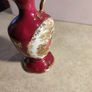 Rare find  Stunning magenta pink Limoges courting couple jug Image 5