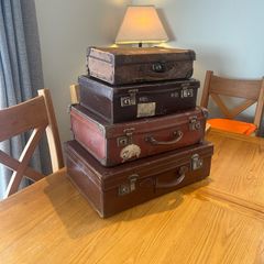 Antique/Vintage Travel Suitcases