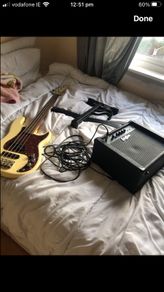 Electric gutair Bass Full Set
