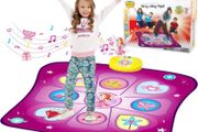 Dance Mat Toys for Girls, Play Mat with LED Lights, Adjustable Volume, 3 Game Modes, Built-in Music, Dance Game Pad Toy Christmas Birthday Gifts (FREE POSTAGE)