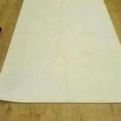 Brand new large long pile cream rug selling for 30 euro .Have matching smaller one will sell both for 40
