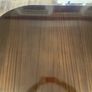 Extendable mahogany dining table and 8 Reprodux chairs Image 5