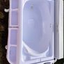 Baby changing table, with bath. Image 4