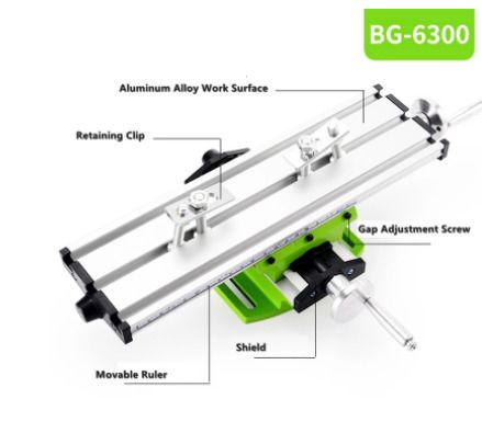 BRAND NEW Mini Precision Milling Machine Worktable Multifunction Drill Vise Fixture Working Table Bench Drill Cross Table Support