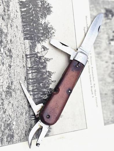 1920s Wenger Delemont 1908 Model Swiss Army Knife for Parts or Repair Restoration project