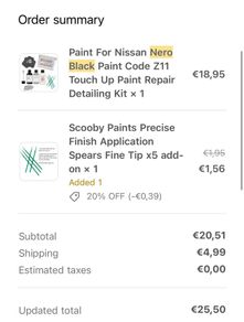 Black Nissan Qashqai Paint