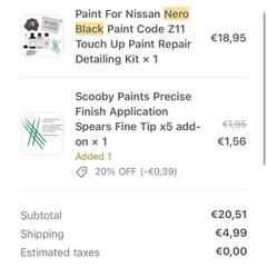 Black Nissan Qashqai Paint