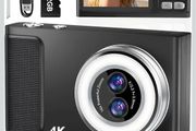 Digital Camera 44MP 1080P FHD Photo Camera Compact Camera 16X Digital Zoom Camera with 32GB Memory Card, Digital Camera for Children, Teenagers, Beginners, Boys, Girls (Black)