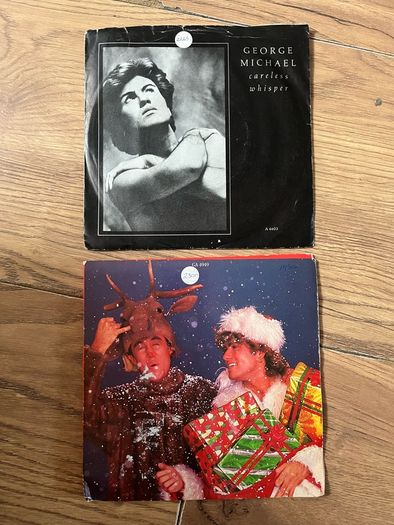 George Michael / Wham Singles Careless Whisper and Last Christmas