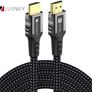 iVanky 2M HDMI 2.1 UHD/3D 8K (7680x4320@60Hz) 48Gbps Zinc Alloy Luxury (Limited Edition) Model Nylon Braided/Gold-Plated Cable (Brand New/Warranty) Image 2