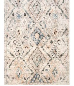 Soft Aztec print area rug 160 x 230 cm area Rug
