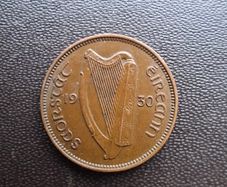 Irish Free State. 1930 Farthing. Nice condition!