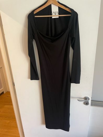 Zara black dress