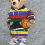 Ralph Lauren Polo Bear Sweatshirt Basketball-Themed Small Heater Design Image 3