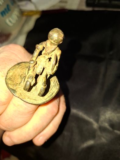 Genuine Antique Bronze Ring Dogon Mali Postage Available or Collection