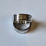 "Nike" Silver Band Rings Image 2