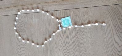 Costume Pearl dress necklace Brand new