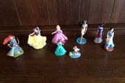 7 Disney Princess offical collectors figurenes