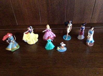 7 Disney Princess offical collectors figurenes