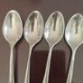 Solid silver Mexico floral teaspoon Image 2