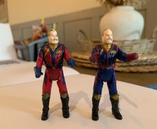 Vintage M.A.S.K. Miles & Maximus Mayhem Figures Kenner Buzzard 1980s