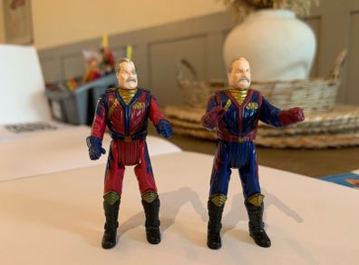 Vintage M.A.S.K. Miles & Maximus Mayhem Figures Kenner Buzzard 1980s