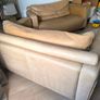 Premium Italian Real Leather Two Sofa Set 2 x 2 Seater Matte Finish Image 8