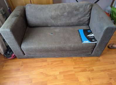 pull-out 2-seater sofa / couch, ikea, priced to sell