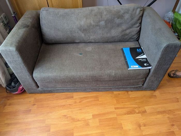 pull-out 2-seater sofa, ikea