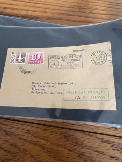 FDC Isle of Man 1978