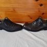clarks wide fit brougues Size 7 eu 41 black with green in excellent condition Image 4