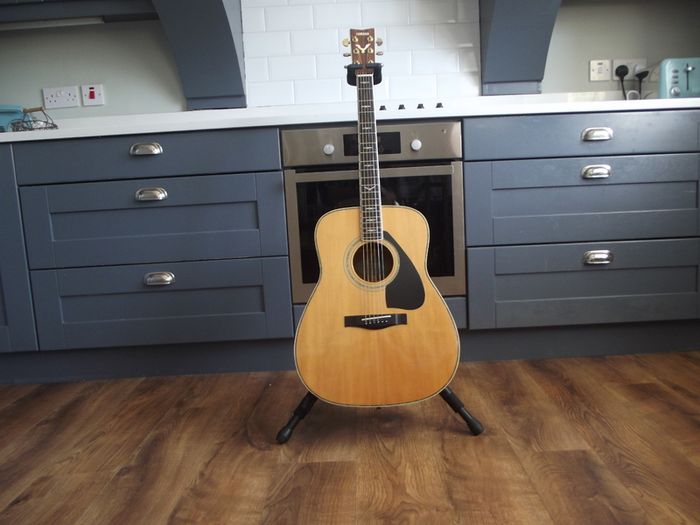 Rare vintage 1986 Yamaha FG-460S Acoustic Guitar with original case