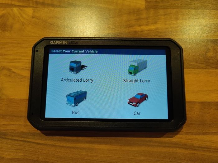 Garmin dezl 780 HGV sat nav - Eircodes - Europe map 2027