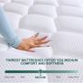 King Mattress, Hybrid Memory Foam and Spring, Medium Firm Zonal Support Image 3